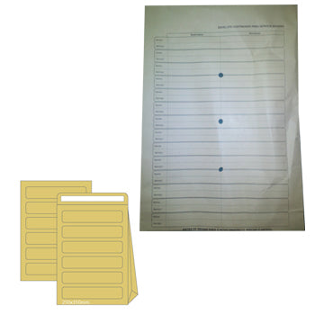 Envelopes Saco Correio Interno 250x350x60mm B4 Kraft Emb.250