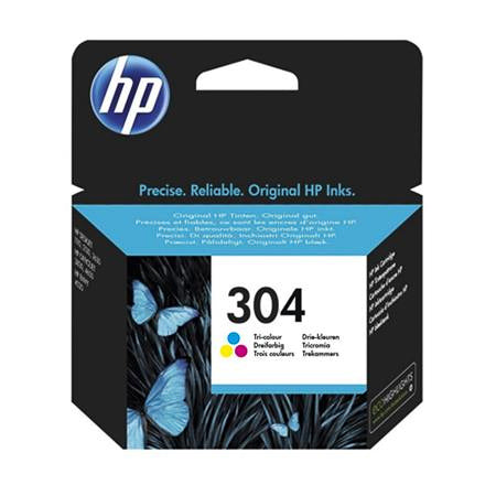 Tinteiro HP 304 Original Tricolor