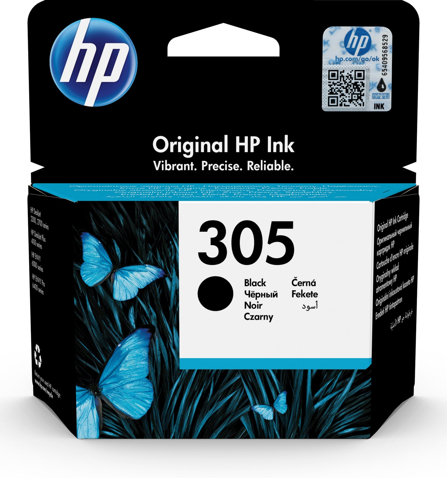 Tinteiro HP 305 Original Preto