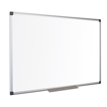 Quadro Branco 150x120cm Lacado Magnetico c/ aro em Aluminio