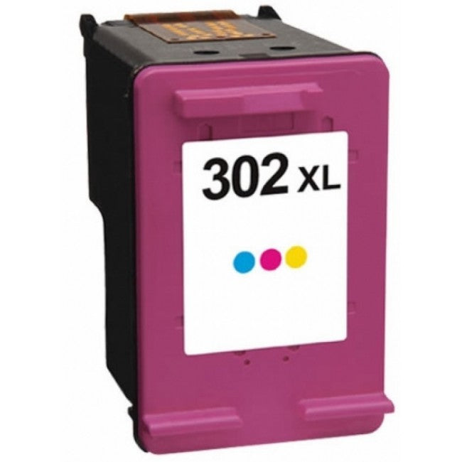 Tinteiro HP Compativel 302XL Tricolor