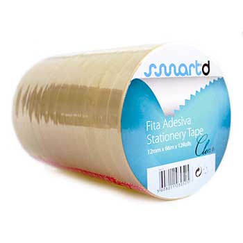 Fita Adesiva 12mmx66mt Clear Emb.12