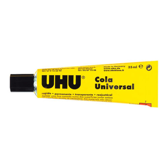 Tubo Cola UHU Ref.13-35ml Cx c/10
