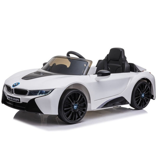 Carro Elétrico BMW i8 12V Bateria c/ Comando Branco